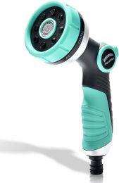 AquaWox 8-Pattern Watering Nozzle with Thumb Control & Soft, Bundle of 2