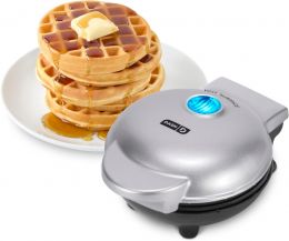 DASH Mini Waffle Maker- Compact Electric Iron for Creative Nonstick Electric, Bundle of 2