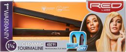 Red by Kiss Titanium Styler Flat Iron (Ceramic Ceramic 1.25 inch