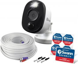 Swann Add-On DVR Bullet Security Camera System with Sensor