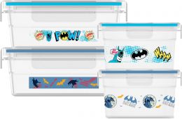 Snapware 8-Pc Plastic Food Storage Containers Set Plastic 8-Pc, Bundle of 2