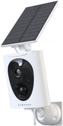 VIRTAVO SolarFlask 2K Solar Security Cameras Wireless Outdoor Wireless