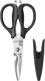 Cangshan 503343 9-inch Heavy-Duty Come-Apart Kitchen Shears with Guard, Bundle of 2