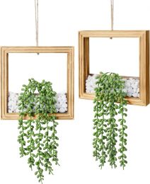 FancyPlus 2 Pack Fake Wood 2 Pack, Bundle of 2