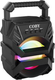 Coby Portable Karaoke Speaker & Wireless Rechargeable Portable