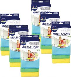 Ritz Multi-Chore Microfiber All-Purpose Cleaning Cloths: Dusting and Polishing Microfiber 18 Piece, Bundle of 2