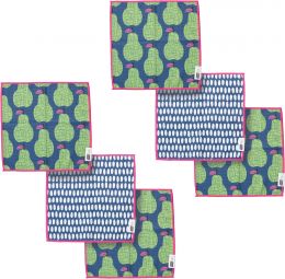 Ritz 6-Piece Pear & Speckle Microfiber Dish Cloth Set – Microfiber 6-Piece, Bundle of 2