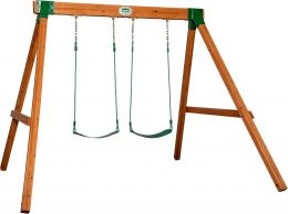 Backyard Discovery Durango Cedar Wood Swing Set Kit Wood