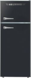 Hamilton Beach HBFR786BLACK6COM 2 Door Apartment Size Refrigerator with Freezer
