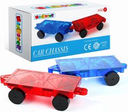 MAGBLOCK 2-Piece Car Set Suitable 2-Piece, Bundle of 3