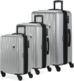 SwissGear 7272 Energie Hardside Expandable Luggage with Spinner Wheels 3-Piece
