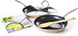 GreenPan Limited Edition 10th Anniversary 5pc Ceramic Non-Stick Cookware Set Ceramic 5pc