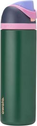 Owala FreeSip Insulated Stainless Steel Water Bottle with Stainless Steel 24 oz