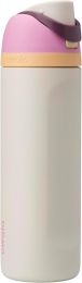 Owala FreeSip Insulated Stainless Steel Water Bottle with Stainless Steel 24 Oz