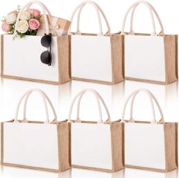 SOUJOY 6 Pack Burlap 6 Pack, Bundle of 2
