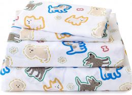 LONAVA Twin Sheet Set Microfiber, Bundle of 2