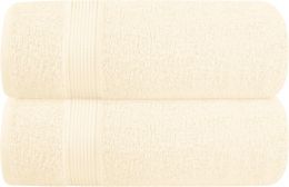Belizzi Home Cotton 2 Pack Oversized Cotton 2 Pack, 28x55 inches, Bundle of 2