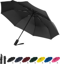 POKIXY Compact Travel Umbrella, Bundle of 3