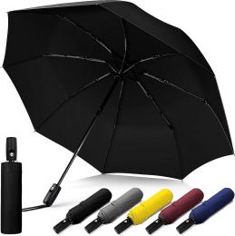SmartTrends Windproof Travel Umbrella Glass Portable, Bundle of 3