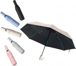 KESHEYOUXUAN Compact Automatic Folding Umbrella – Portable Backpack Umbrella Portable, Bundle of 2