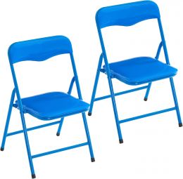 Heritage Kids Padded Folding Chair for Kids Set of 2