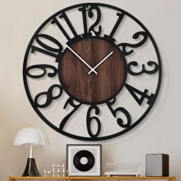 1st owned Wall Clock for Living Room -16" Silent Non Wood Metal
