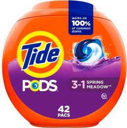 Tide Pods laundry detergent pacs 42 Count, Bundle of 3
