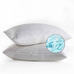 Clara Clark Memory Foam Pillows 2 2 Pack