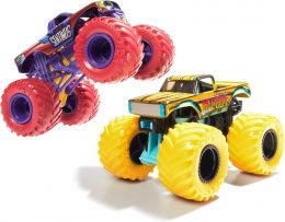 Monster Jam Marvel The Sentinels vs Wolverine 1:64 Scale 2-Pack 2-Pack, Bundle of 2