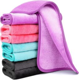 HealAge 8 Pack Makeup Microfiber 8 Pack, 13x7 Inch, Bundle of 3