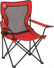 Coleman Broadband Mesh Quad Camping Chair with Carry Bag &, Bundle of 2