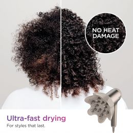 Shark HD113BRN Hair Blow Dryer HyperAIR Fast-Drying with IQ
