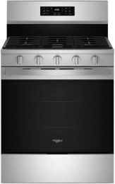 Whirlpool WFGS5030RZ 5 Cu. Ft. Stainless Built-In Gas Range