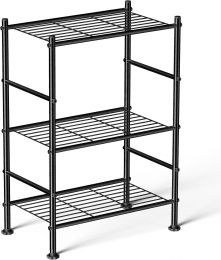 Abiglifty Storage Shelves Metal, Bundle of 2