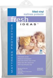 FRESH IDEAS Waterproof Mattress Protector 100% Vinyl Hypoallergenic Waterproof Hypoallergenic, Bundle of 2