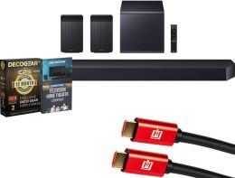 Samsung Q Series Soundbar HW-Q990F 11.1.4 ch Subwoofer + Rear Speaker (2025) 6FT