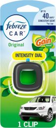 Febreze Car Air Freshener Vent Clip with Gain Scent 1 count, Bundle of 5