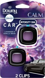 Febreze Car Vent Clip 2 Count, 0.13 oz, Bundle of 6
