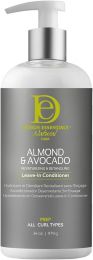 Design Essentials Almond & Avocado Moisturizing & Detangling Leave-In Conditioner for 34 Ounce