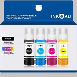 INKOKU 522 Compatible for 522 Ink Refill Bottles (Not, Bundle of 2