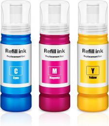 Gaiyeep Tuny Compatible for EPT502 Ink Refills Color Use for, Bundle of 3