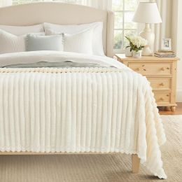 decorUhome Cream White 108x90 Inches