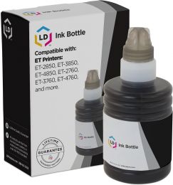 LD Products Compatible Ink Bottle Replacement, Bundle of 3