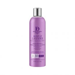 Design Essentials Agave & Lavender Sulfate-Free Moisturizing Shampoo 12 oz, Bundle of 2