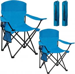 SAILARY Camping Chair 2 Pack Portable Foldable Portable 2 Pack, 285lbs, Bundle of 2