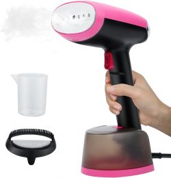 ARSFUTU Steamer for Clothes Handheld Clothes Steamer 1300W Portable Portable 12.34oz, Bundle of 2