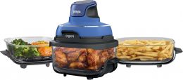 Ninja Crispi 5-in-1 Portable Glass Air Fryer Cooking System Glass Portable Dishwasher Safe