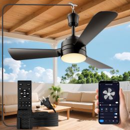 PBLALA 28" Gazebo Fan with Portable, Bundle of 2