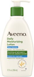 Aveeno Sheer Hydration Daily Moisturizing Lotion, Bundle of 3