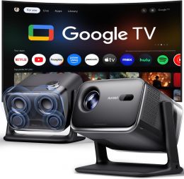 Aurzen BOOM mini Google TV Outdoor Smart Projector with